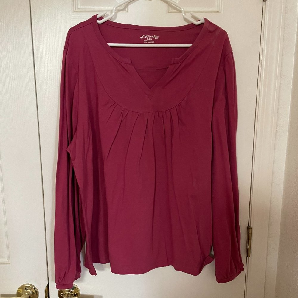 St Johns Bay Long Sleeve Top